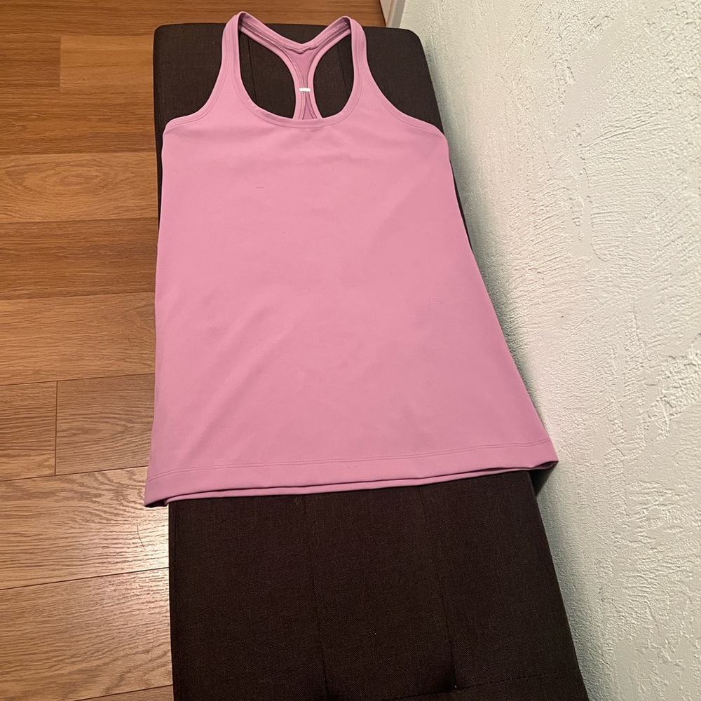 #1142**Racerback Purple/Pink Tank Top - Picture 3 of 10